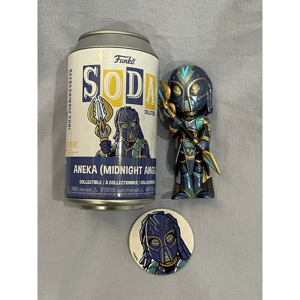 NEW Funko Soda Collectible Figure Black Panther Aneka (Midnight Angel) - Common